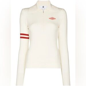 Cordova Logo Cream Wool Sweater